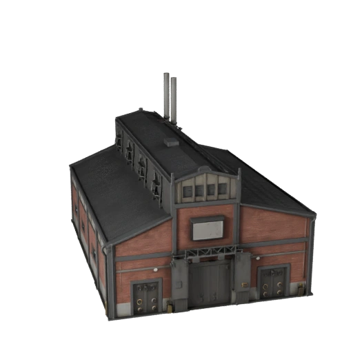Modèle 3D d'Usine de Fabrication pour Unreal - Asset Temps Réel