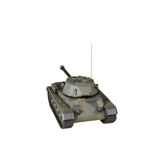 Modello 3D Carro Armato Low Poly per Unity & Unreal PBR Asset