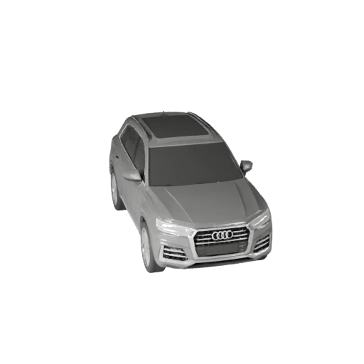 Low Poly Audi Inspired SUV 3D Model for Unity & Unreal