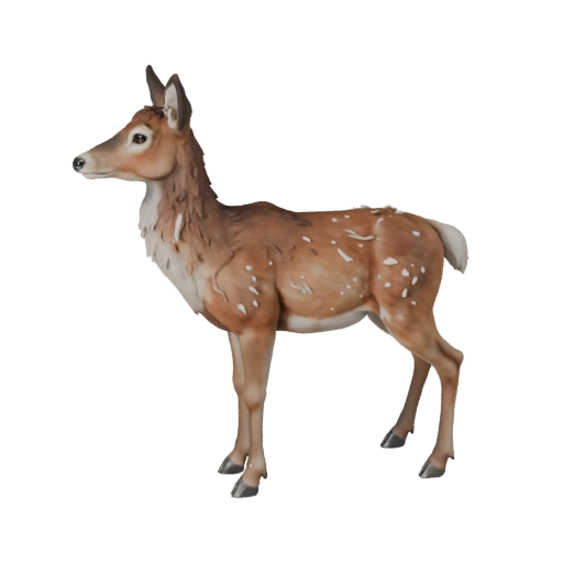 Modèle 3D de Cerf pour Blender - Asset PBR avec Textures | Libre de Droits