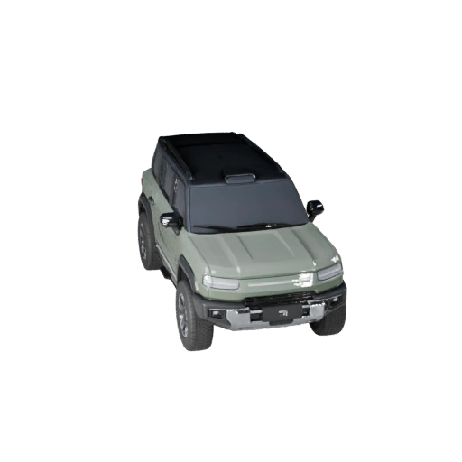Spielbereites Elektro-SUV 3D-Modell für Echtzeitspiele - PBR