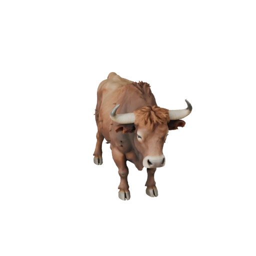 Modello 3D Toro per Unity - Asset Pronto per il Gioco, FBX | Royalty-Free