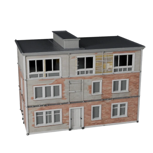 Kit Modular de Apartamento de Alto Poligonagem 3D para Archviz