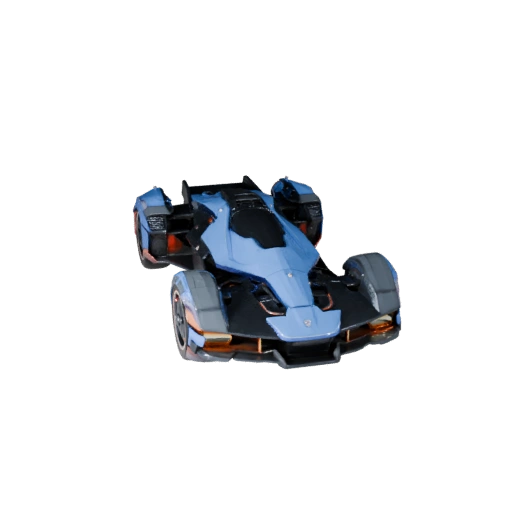Modelo 3D de Moto Speeder para Blender - Asset PBR Realista
