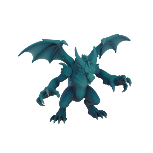 Fantasy Drago Antico Boss Miniature STL - Command
