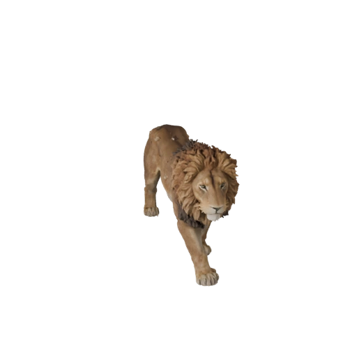 León Africano Modelo 3D para Unity - Asset Listo para Juego, FBX | PBR