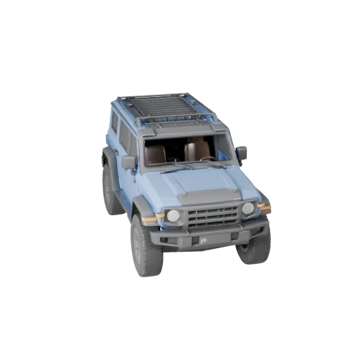 Gepanzerte" "Auto 3D Modell für Unreal Engine - Spielbereit Asset