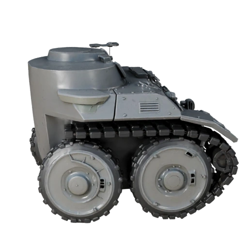 Modello 3D Carro Armato High Poly per Rendering Studio Asset PBR