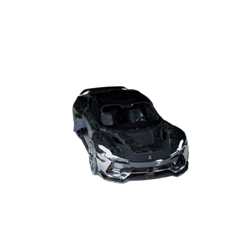 Modello 3D Auto Futuristica per Blender - Asset Pronto per il Rendering
