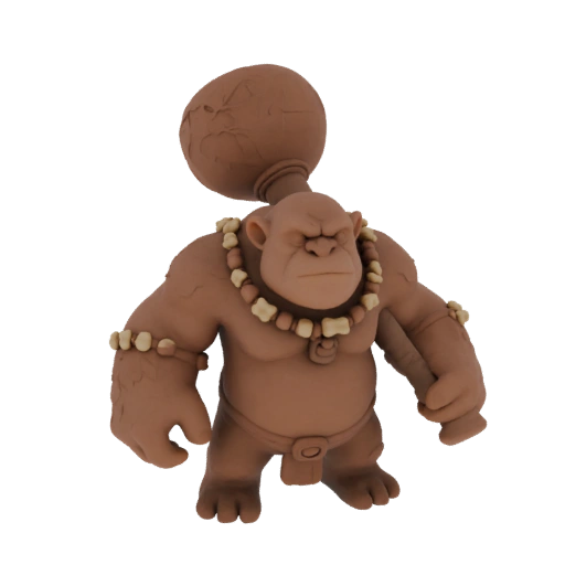 Fantasy Troll Gegner Miniatur STL - Rush