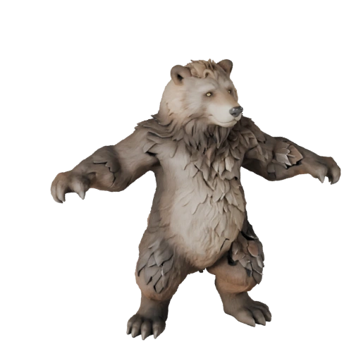 Nashorn 3D-Modell für Unity - Spielfertiges Asset, FBX | Lizenzfrei