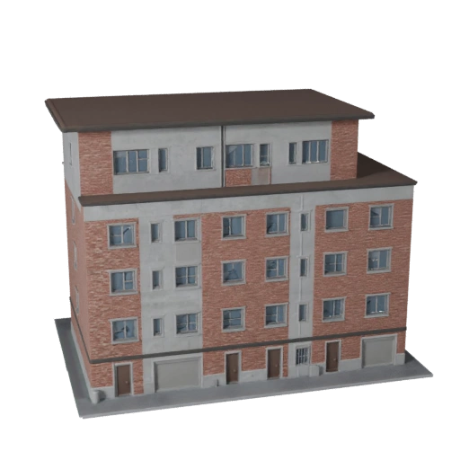 Modèle 3D de Maison Périurbaine - Actif d'Archviz Réaliste pour Arch