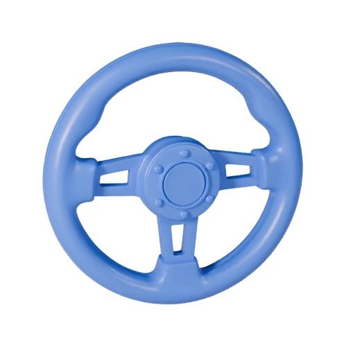 Druckbares Lenkrad STL 3D-Modell für Sammlerstücke &
