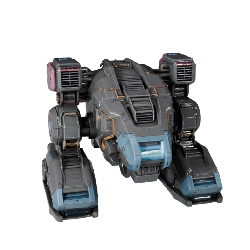 Caminhão de Transporte Mecânico Imprimível STL Modelo 3D para Asset