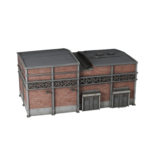 Usine de ciment Modèle 3D pour Unity - Ressource de jeu pour l'Architecture