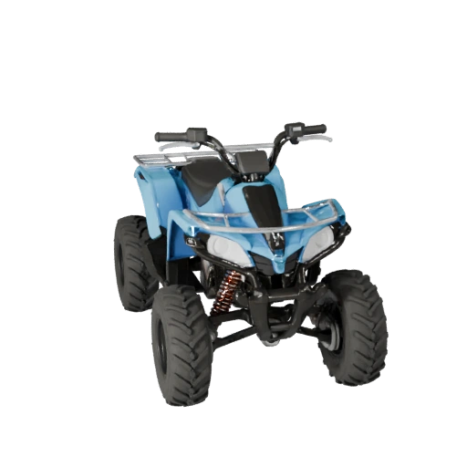 Quad ATV 3D Model para Blender y Juegos - Asset PBR
