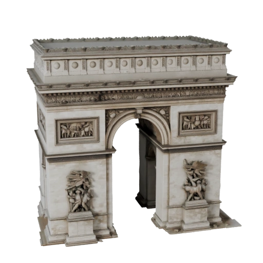 Modèle 3D Arc de Triomphe - Atout Archviz Réaliste
