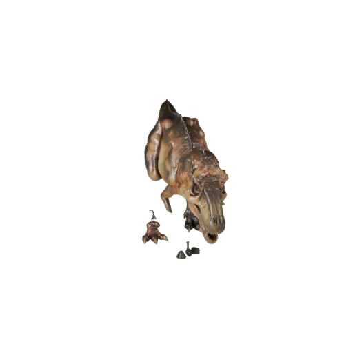 3D модель Аллозавра для Blender - PBR ресурс с текстурами | PBR