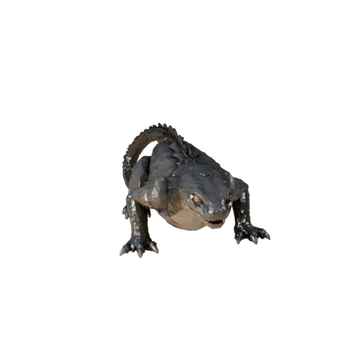 Low Poly Black Mamba 3D Model - Unity Game Asset with FBX | PBR