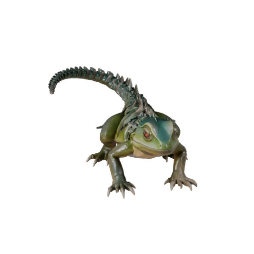 Modello 3D Iguana per Unity - Asset Pronto per il Gioco, FBX | Royalty-Free
