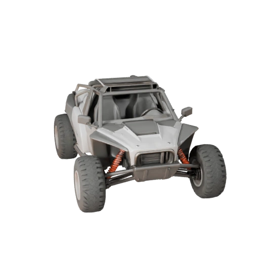Modelo 3D de Buggy de Rally en el Desierto para Unreal Engine - Juego