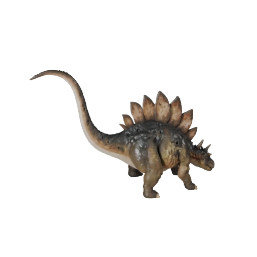 Cartoon Stegosaurus 3D Model - Stylized Asset for Animation