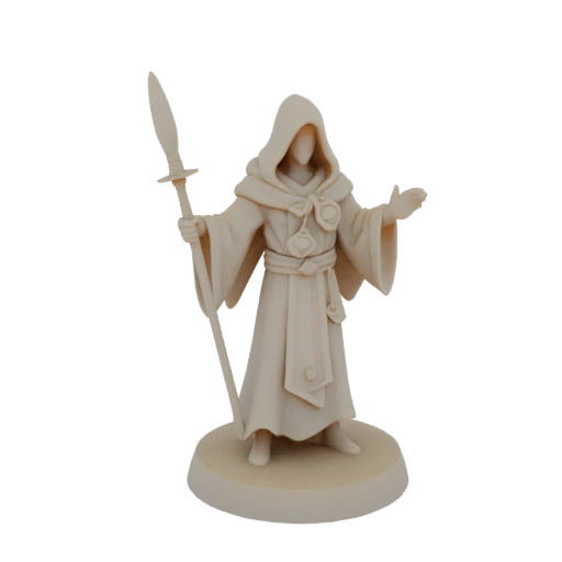 Dunkle Fantasie Kultist Miniatur STL