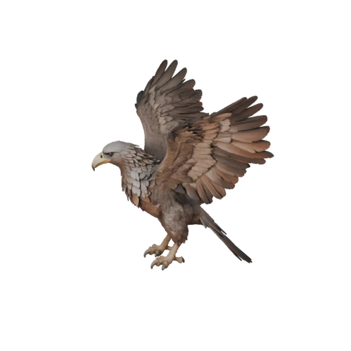 Modèle 3D de Vautour pour Blender - Asset PBR avec Textures | PBR