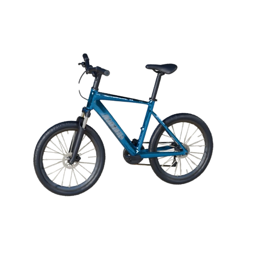 Modelo 3D de Bicicleta Deportiva para Blender y Juegos - Activo PBR