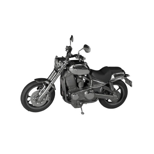 Modelo 3D de Moto Cruiser para Unreal Engine - Jogo