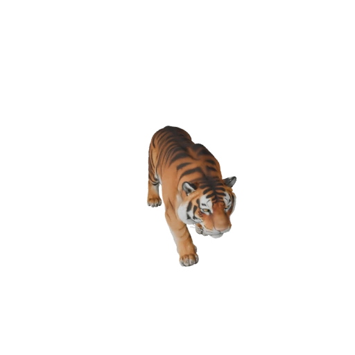 Modèle 3D Tigre du Bengale Low Poly - Asset de jeu Unity avec FBX