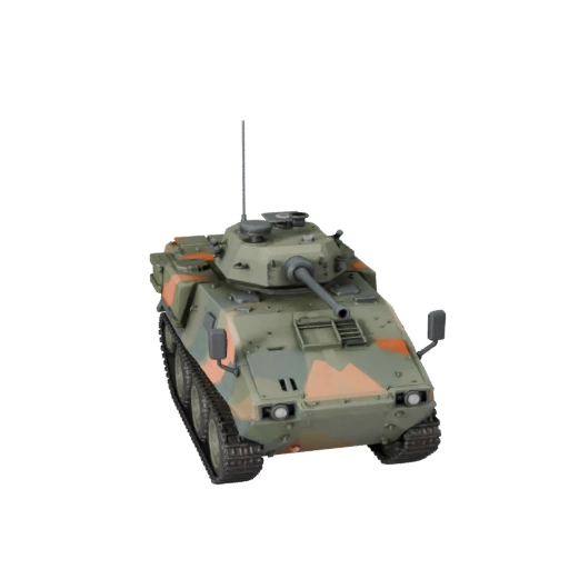 Modello 3D Ifv Cartone Animato - Asset Stilizzato PBR Pronto per il Gioco in Vendita