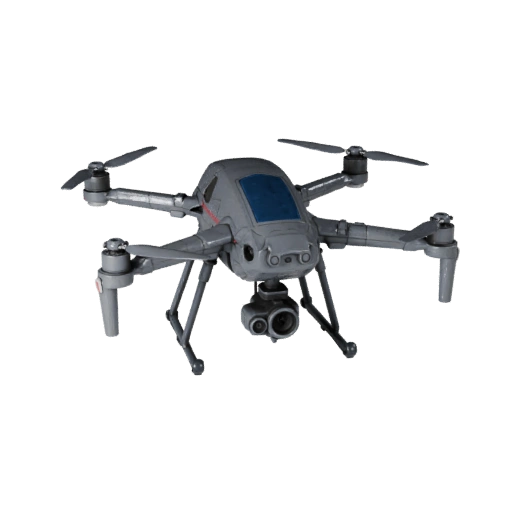 Modèle 3D de Drone Quadricoptère pour Unity - Asset de Jeu Low Poly