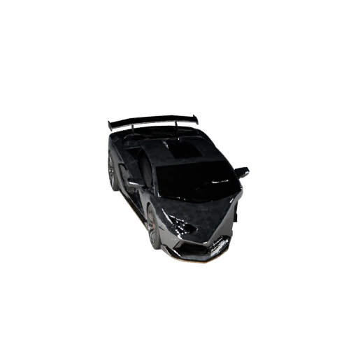 Lamborghini Inspired Supercar 3D Model for Unity - Low