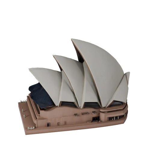 Modelo 3D de la Ópera de Sídney para Blender - Activo de Render