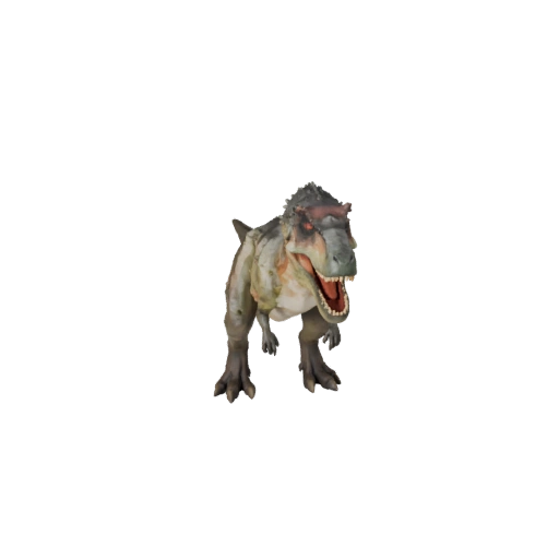 Modelo 3D Dilophosaurus Poligonal Bajo - Asset de Juego para Unity con FBX