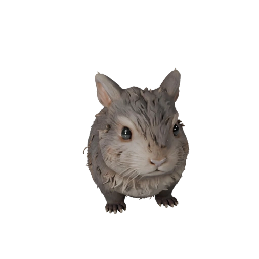 Modèle 3D de Chinchilla pour Unity - Asset prêt pour le jeu, FBX | Libre de droits