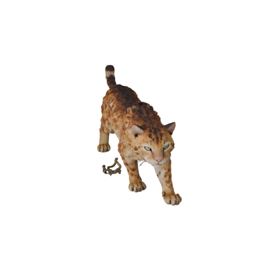 Savannah Cat 3D Model for Blender - PBR Asset with Textures