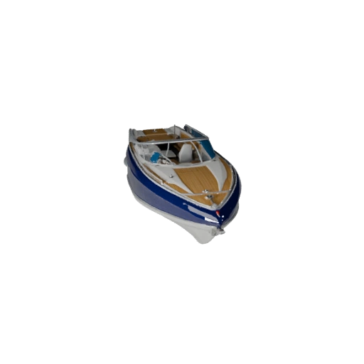 Schnellboot 3D Modell für Blender & Spiele - PBR Asset