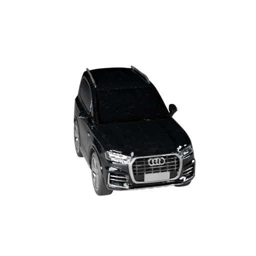 Printable Audi Inspired SUV STL 3D Model for Collectibles