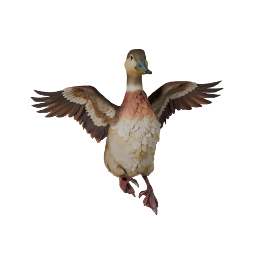 Modèle 3D de Canard pour Unity - Asset prêt pour le jeu, FBX | Libre de droits