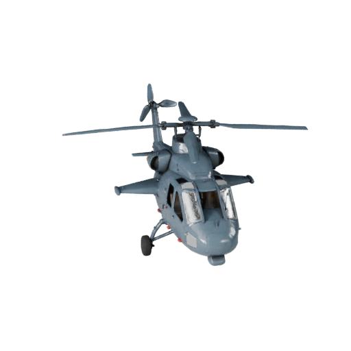Apache Inspired Attack Helicopter 3D Model for Unity