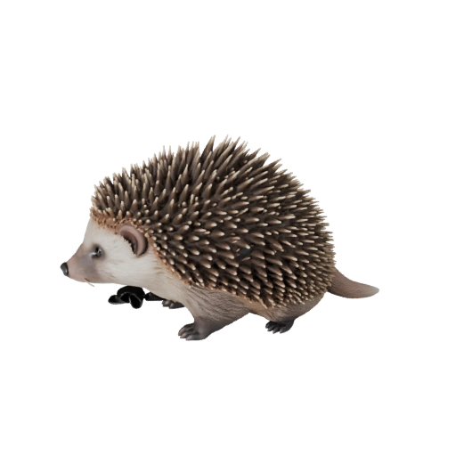 Hedgehog 3D Model for Unity - Game Ready Asset, FBX | Royalty-Free