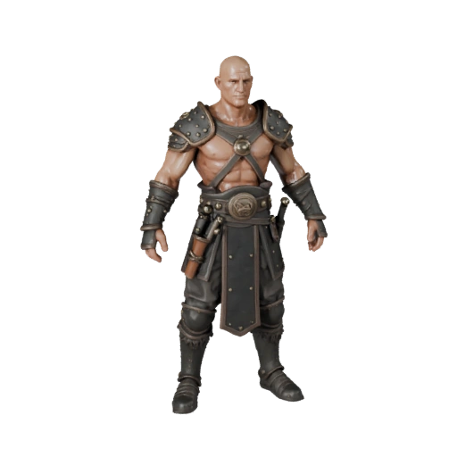 Medieval Assault NPC Craftsman Character Model - Rigged