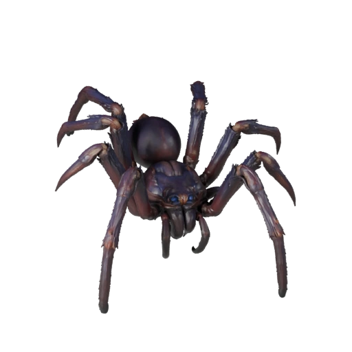 Riesige Spinne 3D-Modell für Unity - Spielfertiges Asset, FBX | PBR