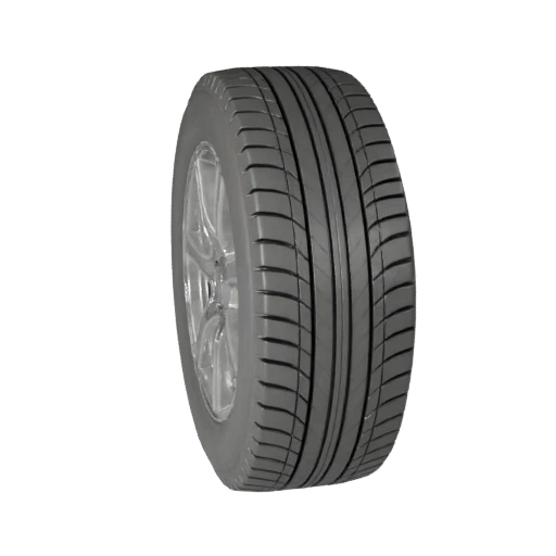 Modelo 3D de Neumático de Coche para Blender y Juegos - Activo PBR