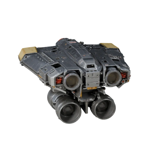 Navette Orbitale Modèle 3D - Actif de Transport PBR Prêt pour le Jeu
