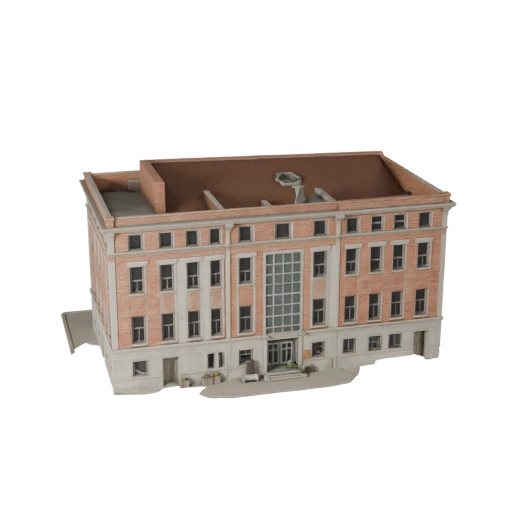Modello 3D Casa Mediterranea per Blender - Asset di Rendering