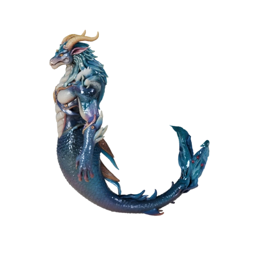 Modello 3D Sirena Realistica - Asset PBR Rigged per Giochi | PBR