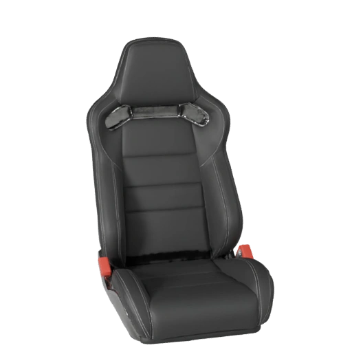 Modelo 3D de Cadeirinha de Carro para Unreal Engine - Asset Pronto para Jogo